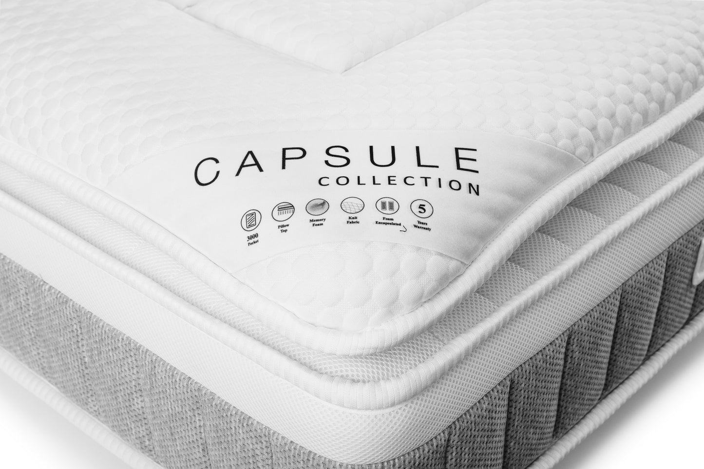 Double Capsule 3000 Pillow Top Mattress
