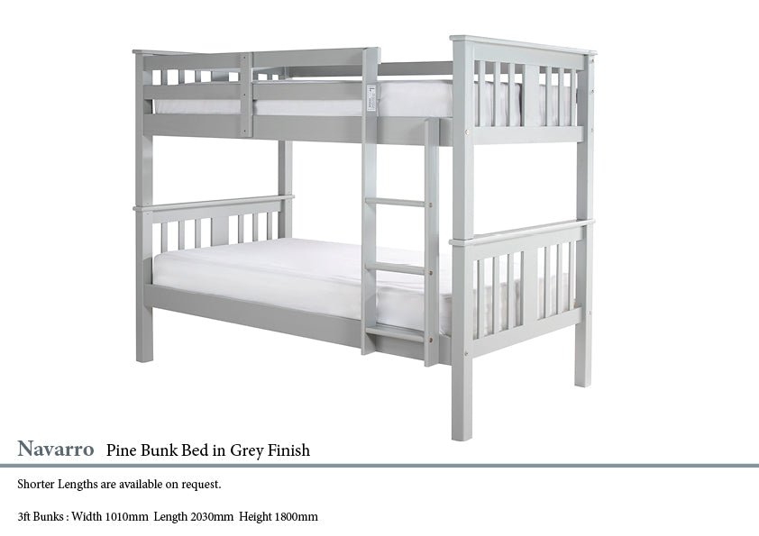 Navarro Wooden Bunk Bed
