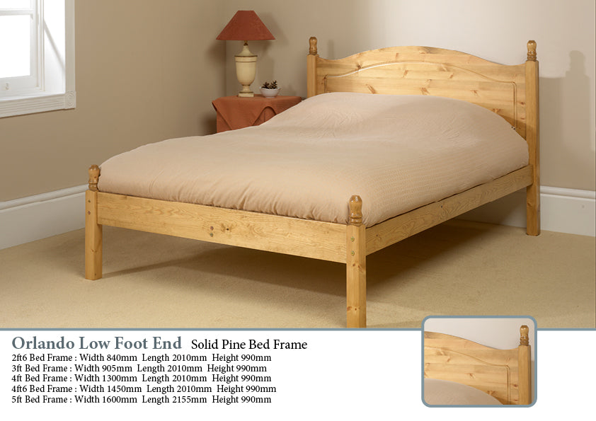 Orlando Low End Bed Frame