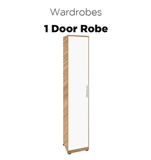 Nova Wardrobe with 1 Door