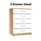 Nova Wide Chest of 5 Drawers