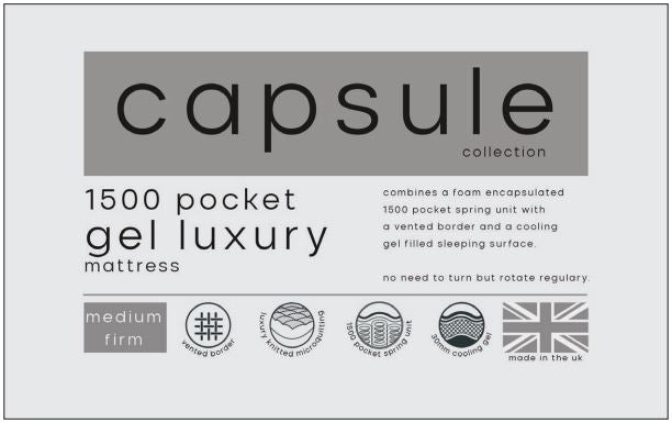 Double Capsule Gel Luxury Mattress