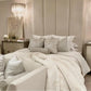 Padded Individual Upholstered Wall Panel Headboard