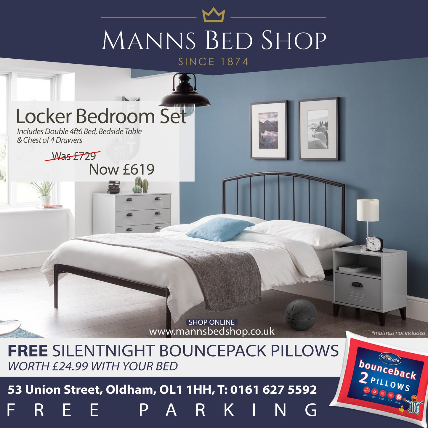 Locker Bedroom Set