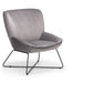 Accent Chair in Teal Velvet or Grey Velvet