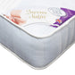 Queens Satin Mattress By Hand Craft