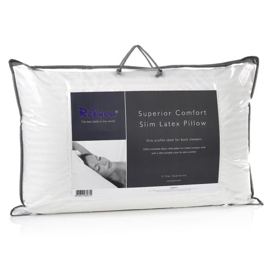 Relyon Superior Comfort Slim Latex Pillow