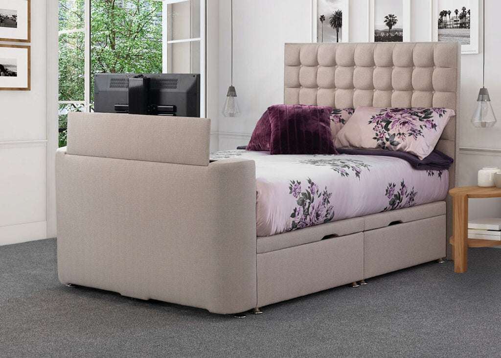 Classic TV Bed with Storage Options
