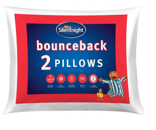 Silentnight Bounceback Pillows - Pack of 2