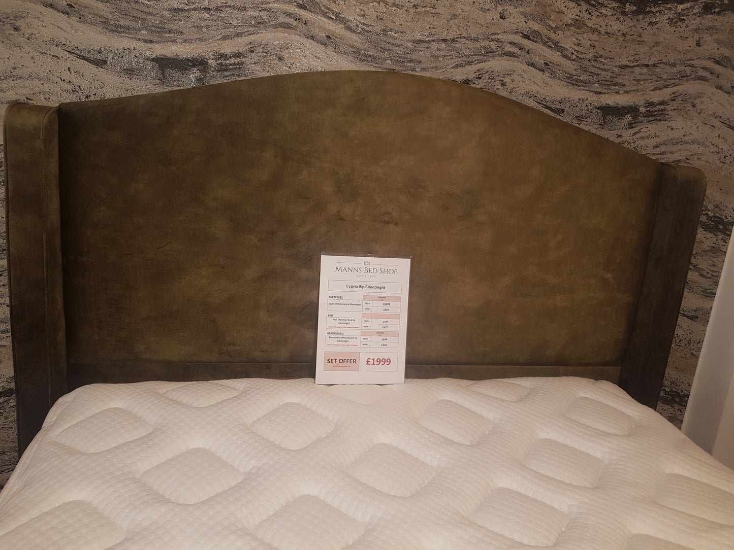 Osprey Floor Standing Headboard