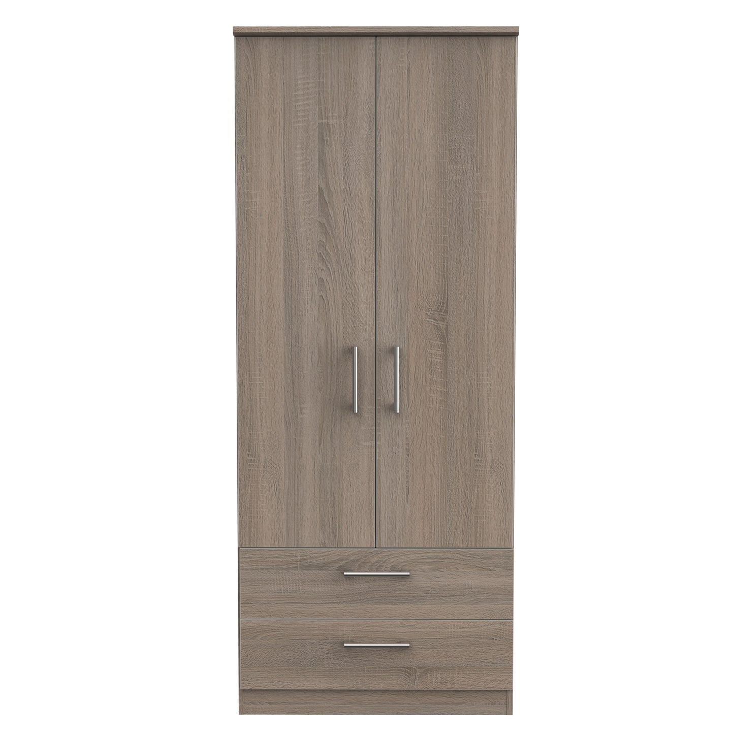 Devon Darkolino Wardrobe with 2 Drawers