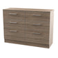 Devon Darkolino Chest of 6 Drawers