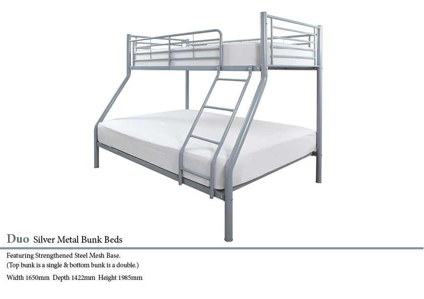 Duo Metal Bunk Bed