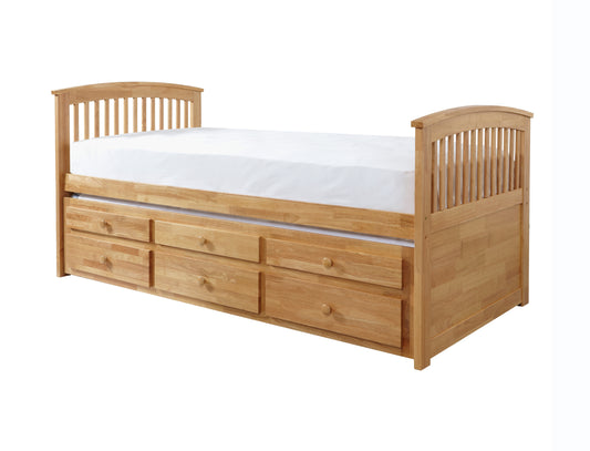 Marcell Wooden Captain Bed
