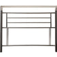 Mercury Metal Headboard