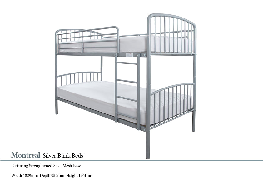 Montreal Metal Bunk Bed