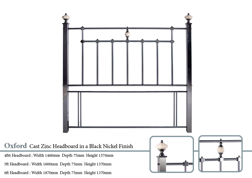 Oxford Metal Headboard