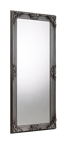 Rococo Pewter Lean-to Dress Mirror